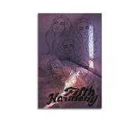 JTFCKH Fifth Harmony Rapper Music Signed Limited Album Cover Prints Posters Canvas Wall Art Room Aesthetic Posters Music Classroom Bedroom Wall Decor Art 12x18inch(30x45cm) Unframe-style