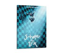 JTFCKH J Hope IN THE BOX Rapper Music Signed Limited Album Cover Prints Posters Canvas Wall Art Room Aesthetic Posters Music Classroom Bedroom Wall Decor Art 08x12inch(20x30cm) Frame-style