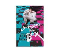 JTFCKH J Hope IN THE BOX Rapper Music Signed Limited Album Cover Prints Posters Canvas Wall Art Room Aesthetic Posters Music Classroom Bedroom Wall Decor Art 20x30inch(50x75cm) Unframe-style