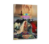 JTFCKH Kesha Praying Rapper Music Signed Limited Album Cover Prints Posters Canvas Wall Art Room Aesthetic Posters Music Classroom Bedroom Wall Decor Art 16x24inch(40x60cm) Frame-style