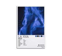 JTFCKH La Joia BAD GYAL Rapper Music Signed Limited Album Cover Prints Posters Canvas Wall Art Room Aesthetic Posters Music Classroom Bedroom Wall Decor Art 08x12inch(20x30cm) Unframe-style