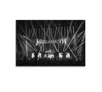 JTFCKH Megadeth Rapper Music Signed Limited Album Cover Prints Posters Canvas Wall Art Room Aesthetic Posters Music Classroom Bedroom Wall Decor Art 08x12inch(20x30cm) Unframe-style