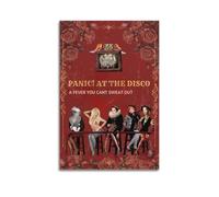 JTFCKH Panic At The Disco Rapper Music Signed Limited Album Cover Prints Posters Canvas Wall Art Room Aesthetic Posters Music Classroom Bedroom Wall Decor Art 08x12inch(20x30cm) Unframe-style