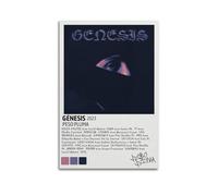 JTFCKH PESO PLUMA Rapper Music Signed Limited Album Cover Prints Posters Canvas Wall Art Room Aesthetic Posters Music Classroom Bedroom Wall Decor Art 12x18inch(30x45cm) Unframe-style