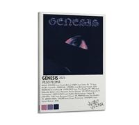JTFCKH PESO PLUMA Rapper Music Signed Limited Album Cover Prints Posters Canvas Wall Art Room Aesthetic Posters Music Classroom Bedroom Wall Decor Art 16x24inch(40x60cm) Frame-style