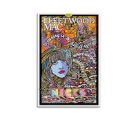 JTFCKH Stevie Nicks Rapper Music Signed Limited Album Cover Prints Posters Canvas Wall Art Room Aesthetic Posters Music Classroom Bedroom Wall Decor Art 20x30inch(50x75cm) Unframe-style