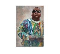 JTFCKH The Notorious B.i.g Rapper Music Signed Limited Album Cover Prints Posters Canvas Wall Art Room Aesthetic Posters Music Classroom Bedroom Wall Decor Art 08x12inch(20x30cm) Unframe-style