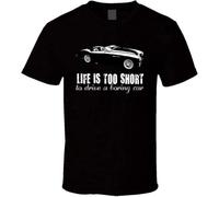 jtfpsnbc 1955 Austin Healey 100 M Bn2 B and W Life is Too Short Retro Vintage Car TSBPP-002 Size L