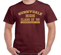 jtfpsnbc Buffy Vampire T-Shirt Sunnydale High Class '99 Men's Fun Inspiration TSBPP-451 Size L