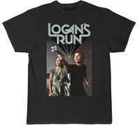 jtfpsnbc Logan's Run Logan and Jessica 6 Men's Short Sleeve Tee TSBPP-1814 Size XL