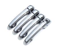 JTGZH Car Exterior Door Handle for Lexus LX570 GX460 2010-2022,Exterior Chrome Handles Front Rear Driver & Passenger,Resistant,Smooth and Waterproof,A/Electroplating-A/Single Hole 4 Induction