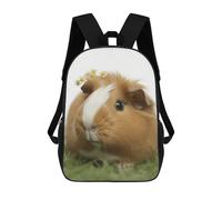 JTKBNVM 17 Inch Guinea Pig Travel Backpack for Women Men, 20L Casual Daypack Backpacks, Waterproof Laptop Backpacks, Carry on Backpack, College Bookbag - Black