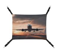 JTKBNVM Airplane Art Cat Hammock Pet Hammock Ferret Hammock Cat Hammock for Large Cats Hamster Hammock Soft Hanging Bed Cat Hammock Hanging Cat Hammock Bed