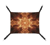JTKBNVM Beautiful Flame Pattern Cat Hammock Pet Hammock Ferret Hammock Cat Hammock for Large Cats Hamster Hammock Soft Hanging Bed Cat Hammock Hanging Cat Hammock Bed