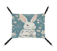 JTKBNVM Beautiful Little Bunny Cat Hammock Pet Hammock Ferret Hammock Cat Hammock for Large Cats Hamster Hammock Soft Hanging Bed Cat Hammock Hanging Cat Hammock Bed