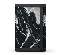 JTKBNVM Black And White Marble Texture Trifold Wallet Trifold Wallets for Men Women Slim Wallet Mens Wallet Trifold Front Pocket Wallet | Versatile Wallets with 8 Credit Card Holder, style, One Size