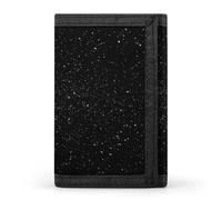 JTKBNVM Black Glitter Trifold Wallet Trifold Wallets for Men Women Slim Wallet Mens Wallet Trifold Front Pocket Wallet | Versatile Wallets with 8 Credit Card Holder, style, One Size