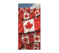 JTKBNVM Canadian Flag Bath Towel Absorbent Towel Soft Towel Quick Drying Towel Gym Towels for Women Men Large Hand Towel Sports Towel Bath Sheets