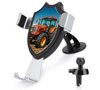 JTKBNVM Company Farm Tractors Car Phone Mount 3-in-1 Universal Air Vent/Dashboard/Windshield Holder with 360° Rotatable Cell Phone Stand Head Quick One Touch Release for 4.0-6.0 Inch Smartphones