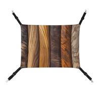 JTKBNVM Different Wood Grains Cat Hammock Pet Hammock Ferret Hammock Cat Hammock for Large Cats Hamster Hammock Soft Hanging Bed Cat Hammock Hanging Cat Hammock Bed