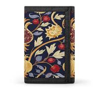 JTKBNVM Hand Drawn Pomegranate Trifold Wallet Trifold Wallets for Men Women Slim Wallet Mens Wallet Trifold Front Pocket Wallet | Versatile Wallets with 8 Credit Card Holder, style, One Size