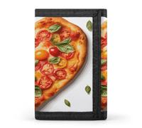 JTKBNVM Heart Shaped Pizza Trifold Wallet Trifold Wallets for Men Women Slim Wallet Mens Wallet Trifold Front Pocket Wallet | Versatile Wallets with 8 Credit Card Holder, style, One Size