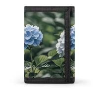 JTKBNVM Hydrangea Hibiscus Iris Bird Trifold Wallet Trifold Wallets for Men Women Slim Wallet Mens Wallet Trifold Front Pocket Wallet | Versatile Wallets with 8 Credit Card Holder, style, One Size