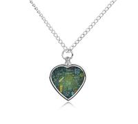 JTKBNVM Math Question Pet Cremation Jewelry for Ashes Waterproof Urn Necklace with Filling Kit Heart Pendant Ash Necklace Memorial Keepsake Jewelry Custom Sympathy Gift for Dog Cat Human Ashes