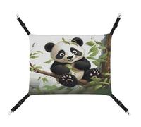 JTKBNVM Panda on The Tree Branch Cat Hammock Pet Hammock Ferret Hammock Cat Hammock for Large Cats Hamster Hammock Soft Hanging Bed Cat Hammock Hanging Cat Hammock Bed