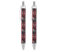 JTKBNVM Professional Retractable Black Gel Ink Pens 0.5mm Extra Fine Point Bus Shelter Rollerball Pens with Quick-Dry Smudge-Free Ink Pocket Clip for Smooth Writing Journaling Note-Taking