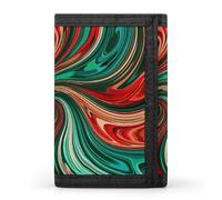 JTKBNVM Psychedelic Swirl Pattern Trifold Wallet Trifold Wallets for Men Women Slim Wallet Mens Wallet Trifold Front Pocket Wallet | Versatile Wallets with 8 Credit Card Holder, style, One Size