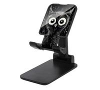 JTKBNVM Universal Cell Phone Stand for Desk Adjustable Mobile Black and White Animal Phone Holder Mount Cradle Dock Compatible with 4.0-8.0 Inch Smartphones Portable Office Desktop Accessories Decor