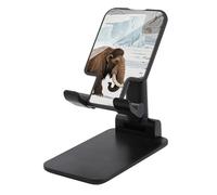 JTKBNVM Universal Cell Phone Stand for Desk Adjustable Mobile Mammoth Phone Holder Mount Cradle Dock Compatible with 4.0-8.0 Inch Smartphones Portable Office Desktop Accessories Decor