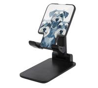 JTKBNVM Universal Cell Phone Stand for Desk Adjustable Mobile Three Small Dogs Phone Holder Mount Cradle Dock Compatible with 4.0-8.0 Inch Smartphones Portable Office Desktop Accessories Decor