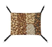 JTKBNVM Various Nut Patterns Cat Hammock Pet Hammock Ferret Hammock Cat Hammock for Large Cats Hamster Hammock Soft Hanging Bed Cat Hammock Hanging Cat Hammock Bed