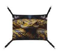 JTKBNVM Yellow Snake Cat Hammock Pet Hammock Ferret Hammock Cat Hammock for Large Cats Hamster Hammock Soft Hanging Bed Cat Hammock Hanging Cat Hammock Bed