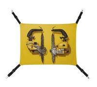 JTKBNVM Yellow Two Chainsaws Cat Hammock Pet Hammock Ferret Hammock Cat Hammock for Large Cats Hamster Hammock Soft Hanging Bed Cat Hammock Hanging Cat Hammock Bed