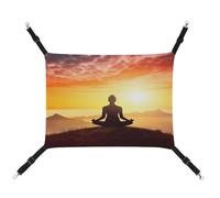 JTKBNVM Yoga Meditation Cat Hammock Pet Hammock Ferret Hammock Cat Hammock for Large Cats Hamster Hammock Soft Hanging Bed Cat Hammock Hanging Cat Hammock Bed