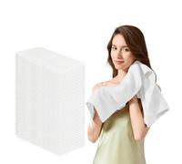 JTKDG 100 PCS Disposable Bath Hair Drying Towels, 40 x 80 cm Super Absorbent Large Luxury Towels Salon & Spa Yoga Camping Trips for Hair Face Body