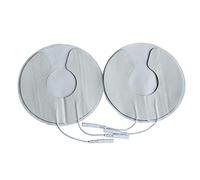 JTKENS 1 Pair New Breast Electrode Pads Chest Adhesive Patches Breast Physiotherapy Jack 2.0mm for Breast Massage Relieving Pain
