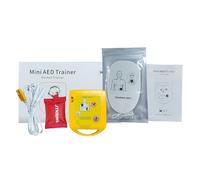 JTKENS 1 pcs XTF-009 Mini AED Trainer in Portuguese Voice Prompt Defibrillator Universal Training First Aid Practice Device