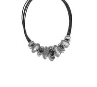 jtkhaweh Classic Exaggerated Necklaces For Women With Personality Short Necklaces For Women With Locking Bones S1