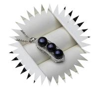 jtkhaweh Classic Freshwater Natural Black Pearl Necklace Women Beautiful Pendant Girls Blackpearlpendant