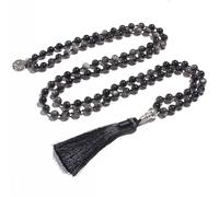 jtkhaweh Classic Natural Beaded Knotted Necklace Tree Of Life Pendant Necklace