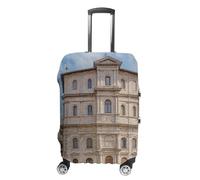 JTKLQBN Anti-Scratch Luggage Cover Italian Small Town Printed Luggage Case Protector Washable Suitcase Covers Elastic Suitcase Protector for Size Luggage, Italian Small Town, XL