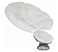 JTKSSCS Egg Chair Cushion Swing Hanging Basket Seat Round Filling Cushion Rattan Chair Pad Garden Basket Indoor Outdoor Relax Sofa Cushion(9,100x100cm cushion)