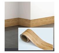 JTKSSCS Wallpaper Borders 1Roll 10M Realistic Wood Grain Repair Adhensive Duct Tape Floor Furniture Renovation Skirting Line(HG83121TJX3)