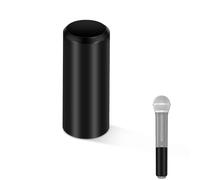 JTLAU Replacement Microphone Battery Cover Compatible with Shure BLX2 Handheld Wireless Mic, Black, 1-Pack
