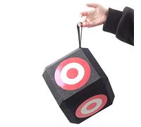 JTLB 6 Sided EVA Archery Aiming Cube, Highly Visible Aiming Zones, Lightweight Portable Target for Outdoor Bow and, Suitable for Recurve and Straight Pull Bows (Figure)