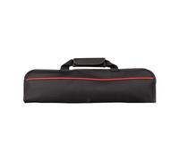 JTLB Chef Cutlery Bag Oxford Fabric Multiple Pockets Portable Cutlery Carrier for Outdoor Cooking Camping (Red)